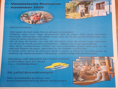 Foto uit het fotoalbum: Kerstactie